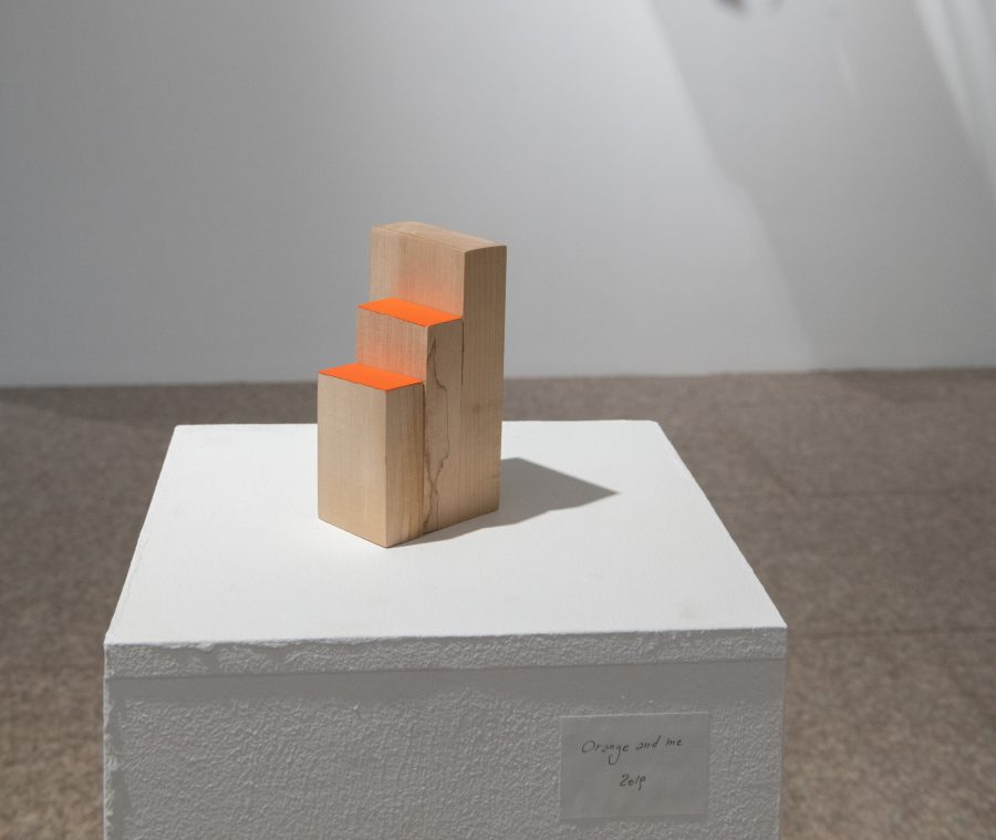 Orange and me, 2019, exhibition view