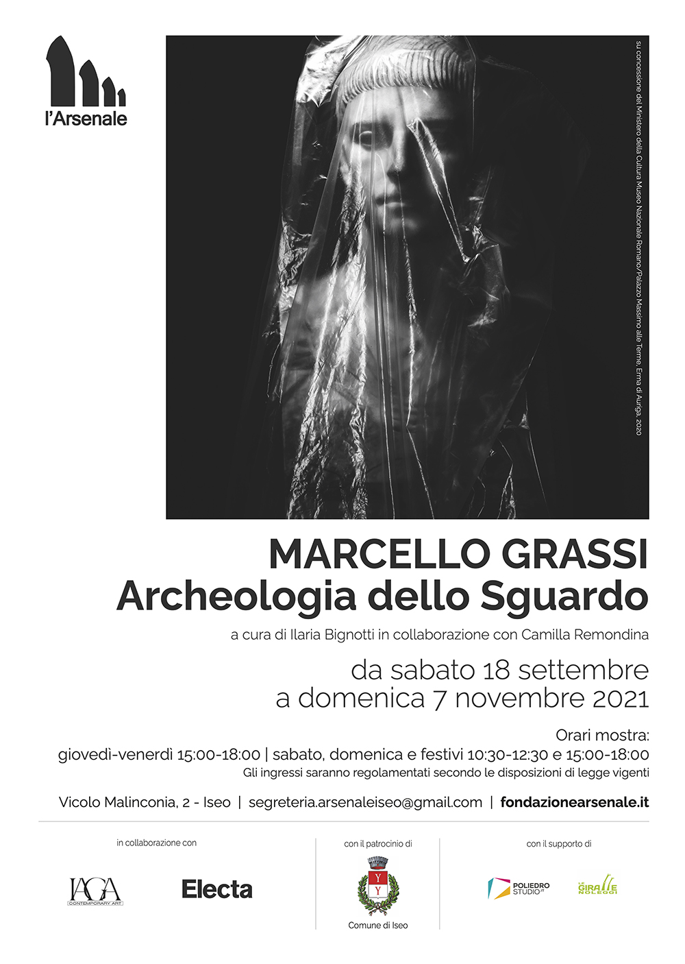 Marcello Grassi. Archeologia dello Sguardo. Fondazione L'Arsenale d'Iseo