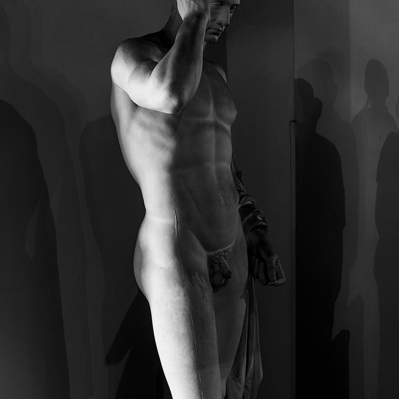 Museo dell’Arte Classica, Sapienza University of Rome, statue of Marcellus, type Hermes Ludovisi, plaster